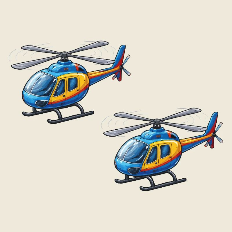 Helicopter Cartoon