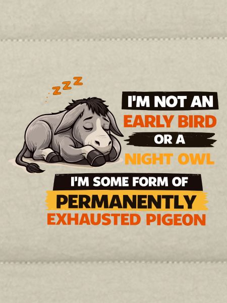 Permanently Exhausted Pigeon