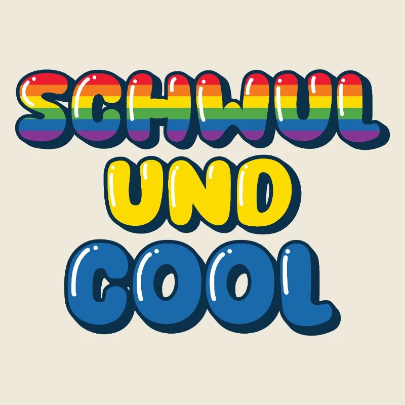 Schwul und Cool / CSD, Pride design