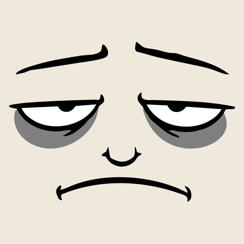 Grumpy sad disappointed face funny