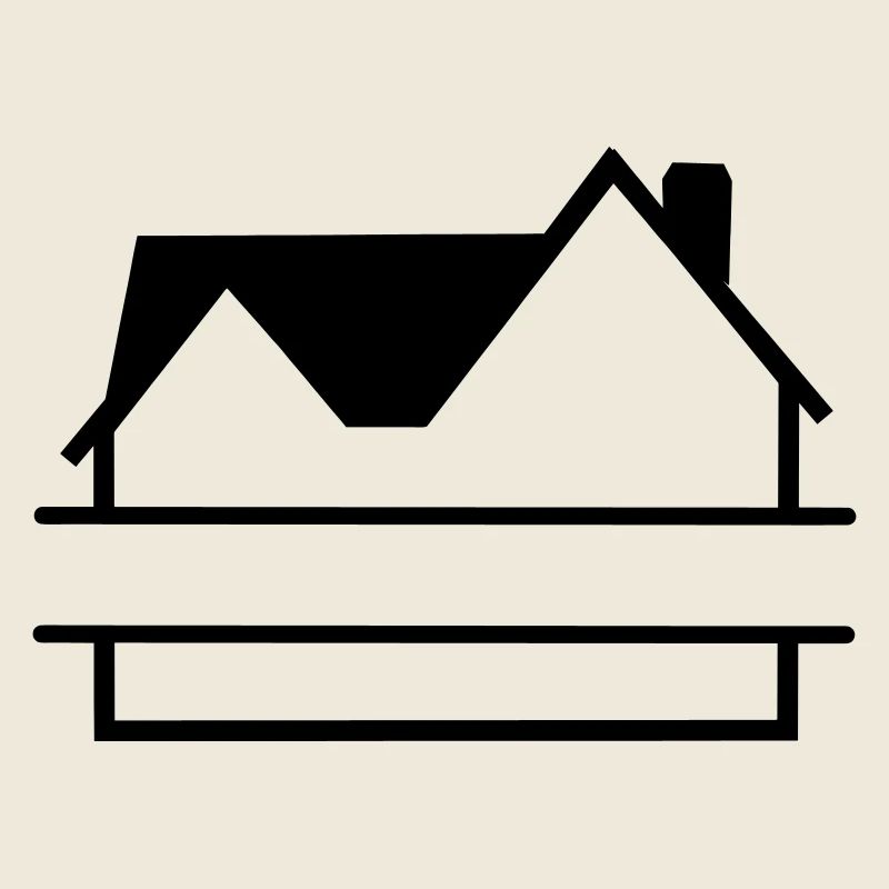 Logo simple de House House