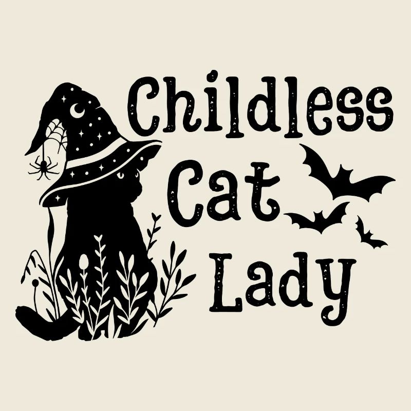Childless Cat Lady Halloween