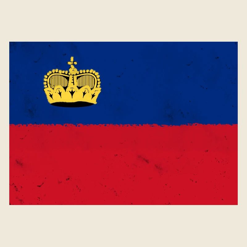 Flagge von Liechtenstein
