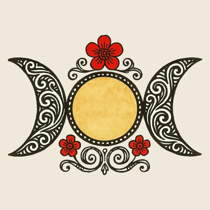 Phases de la Lune céleste