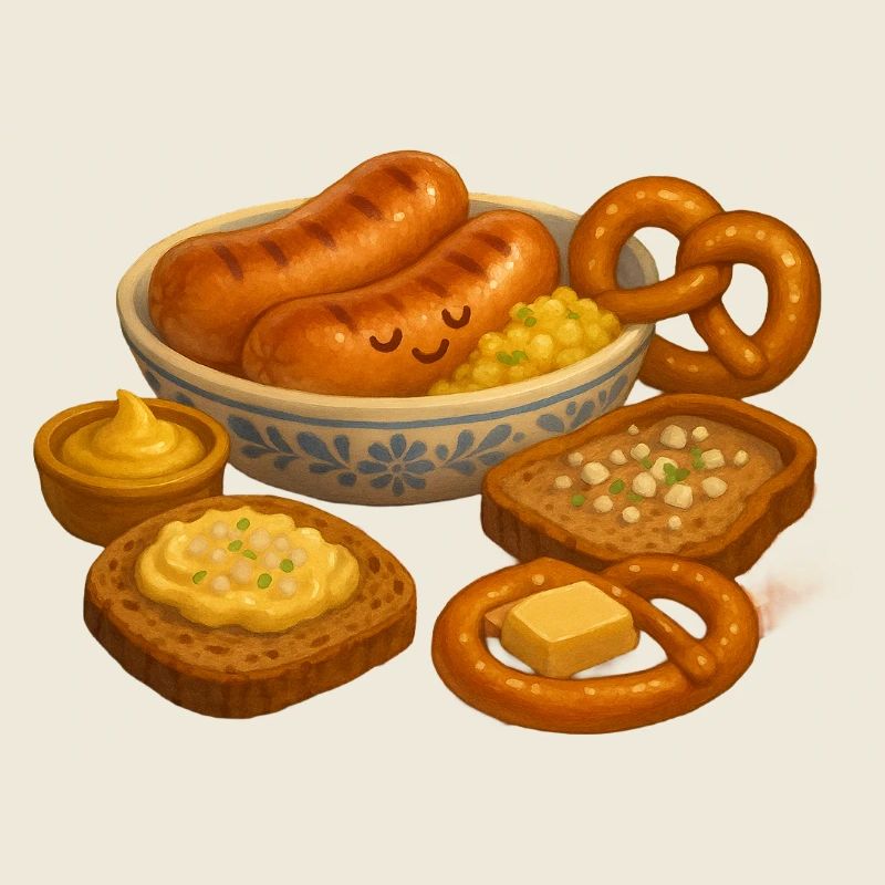 Assiette à saucisses