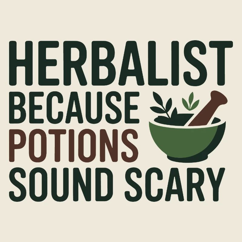 Herboriste parce que les potions semblent effrayantes professionnelles