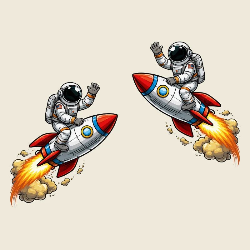 Astronaut Rocket Adventure
