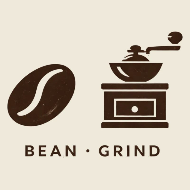 BEAN. MOUDRE. CAFÉ. CAFÉ