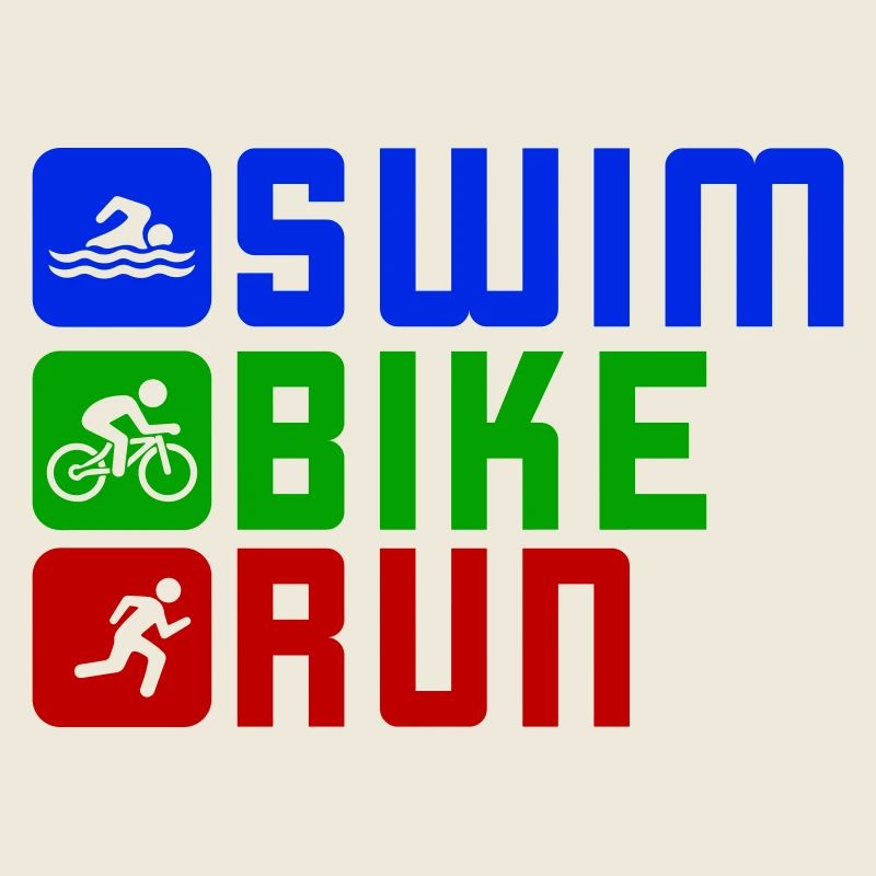 Triathlon Natation Cyclisme Course à pied