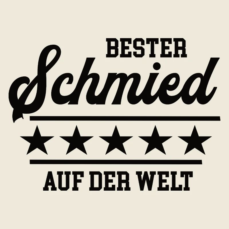 Schmied Bester Handwerker Schmiede Goldschmied