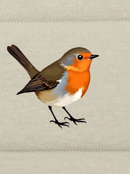 Oiseau rouge-gorge