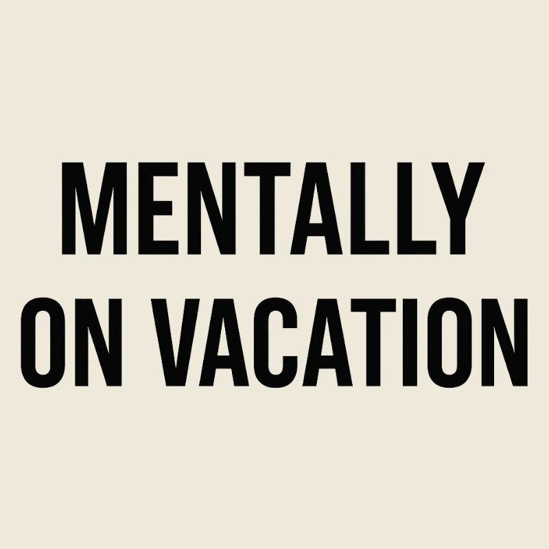 Mentalement sur la plage