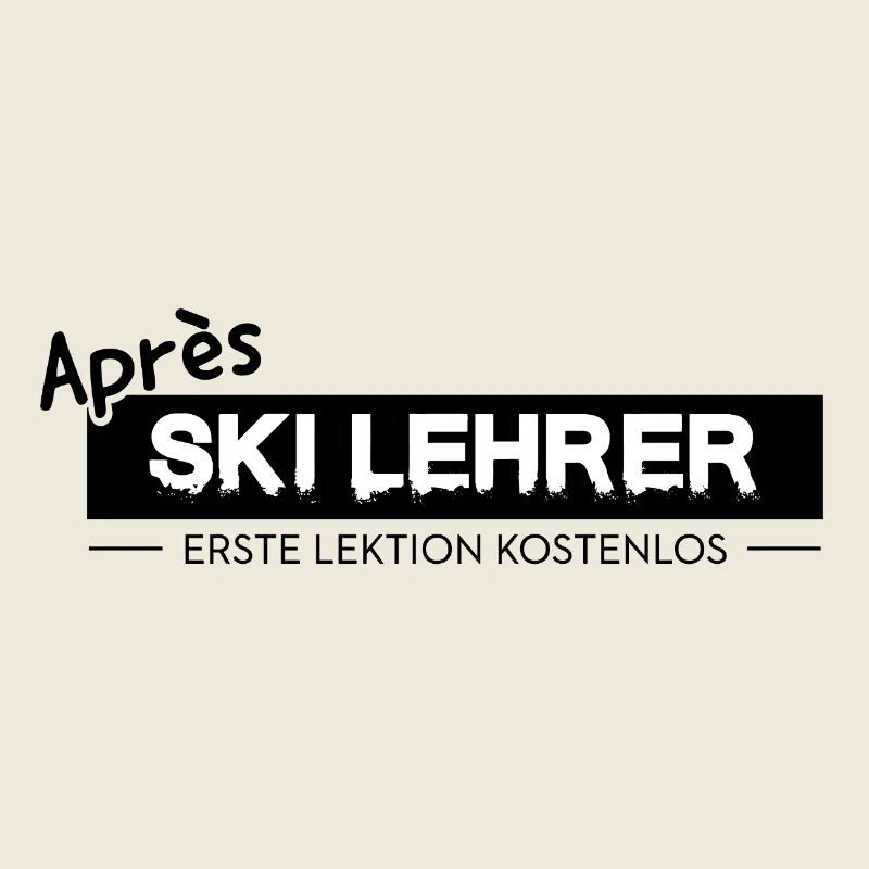 Après Ski Instructor Saying Skiing Party