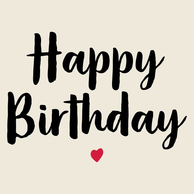 Happy Birthday Herz Geburtstag Geschenk