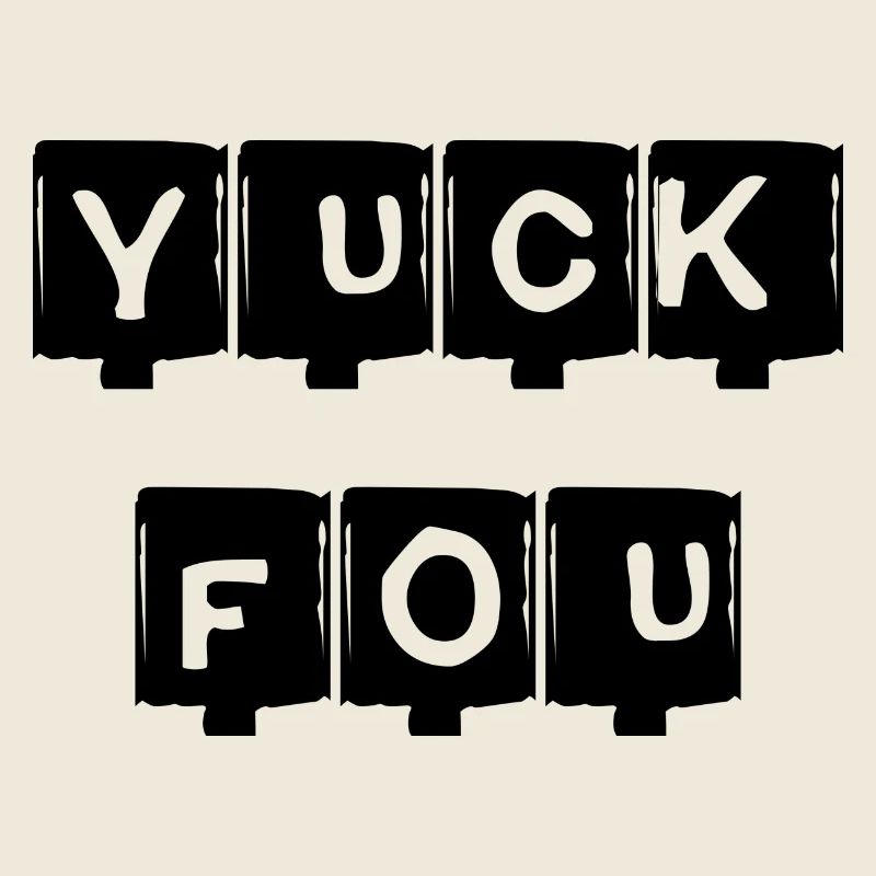 YUCK FOU - schwarz