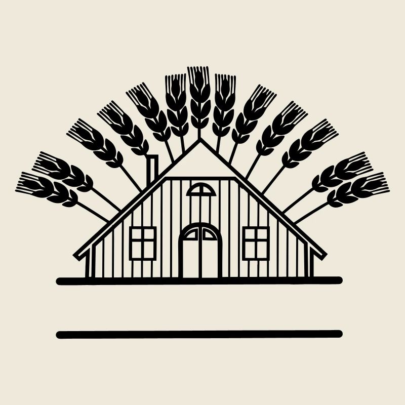 Granary with grain arch