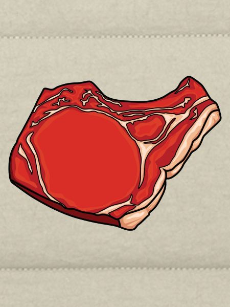 Steak Drawing