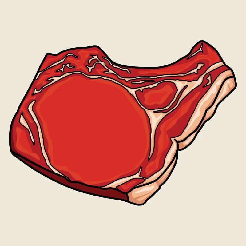 Steak Zeichnung