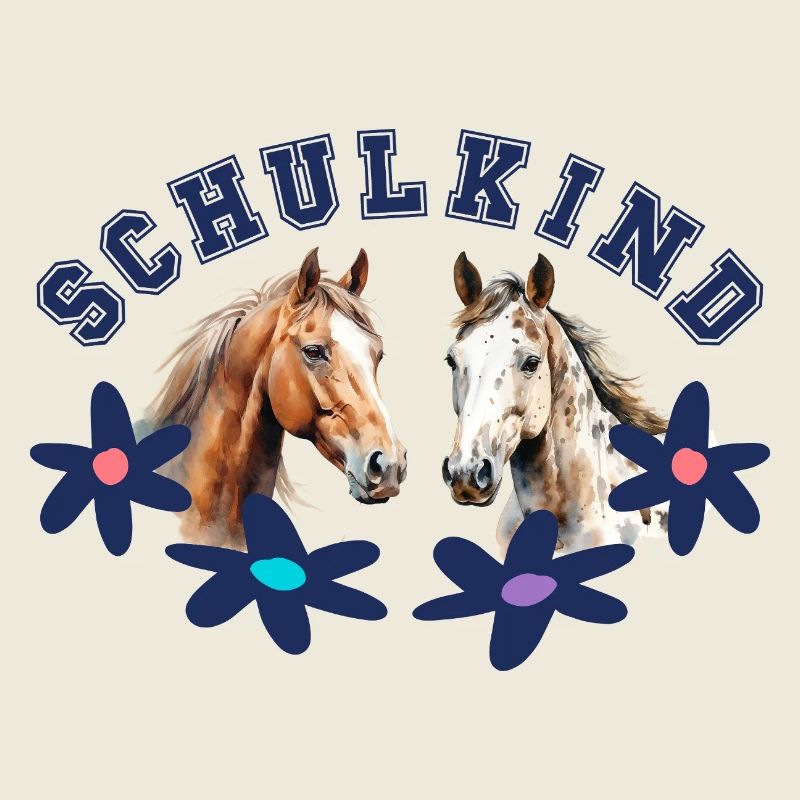 Schulkind Pferde Einschulung 1. Klasse