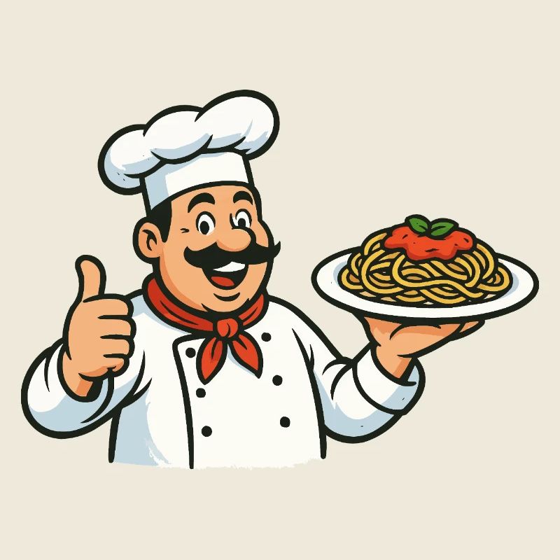 Illustration de cuisson des pâtes