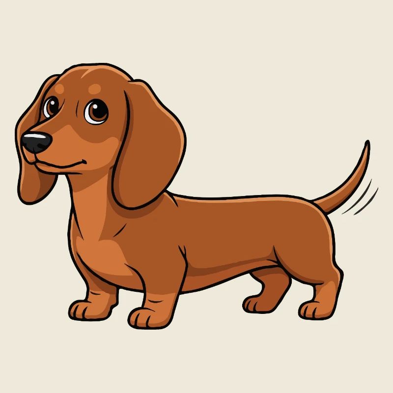 Teckel_puppy_bruin