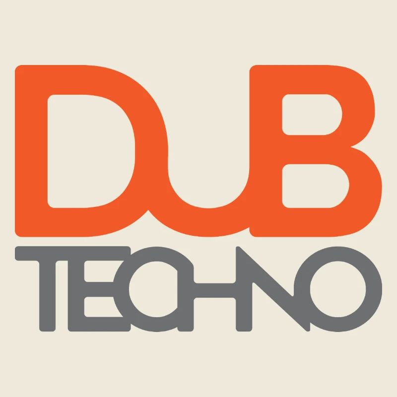 T-shirt Dub Techno Logo