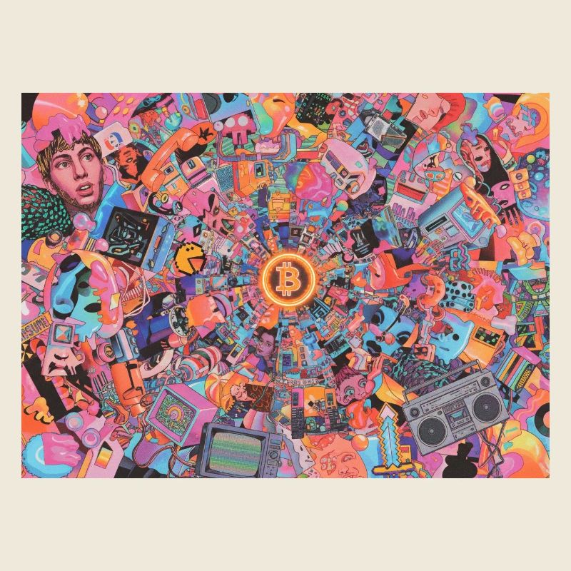 Bitcoin Bazooka - PopArt 3