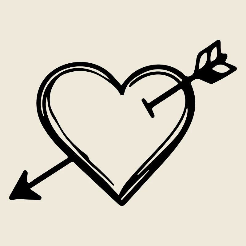 Herz Pfeil Symbol