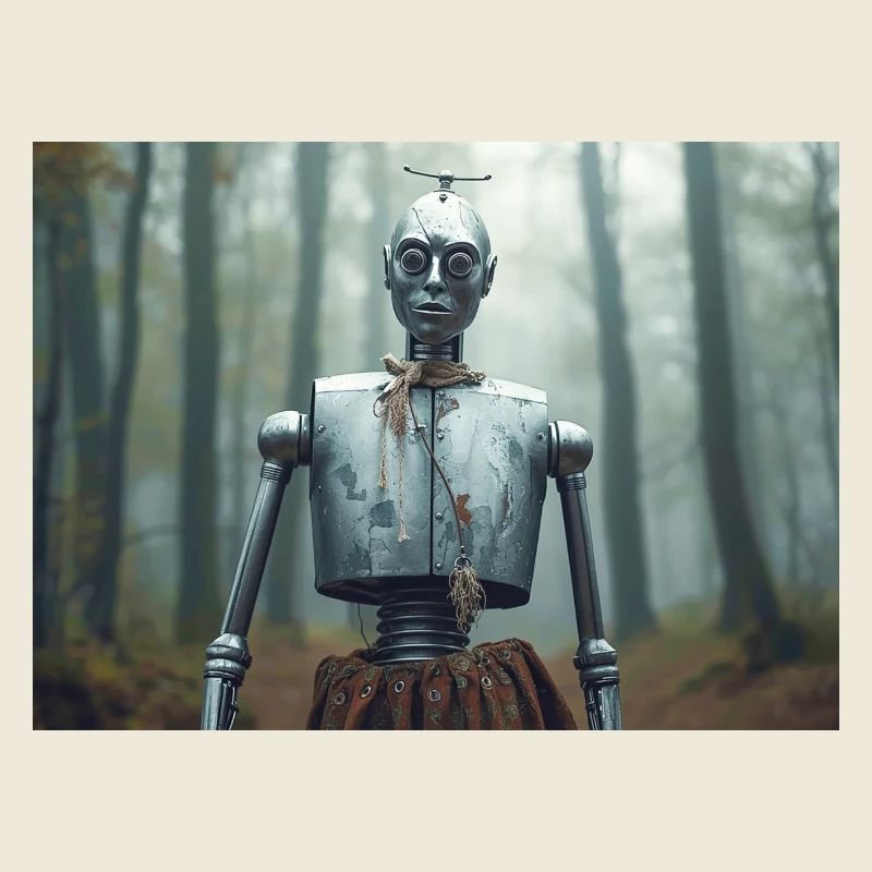 Der Blechmann, ein Metallkörper sehnt sich nach Herz