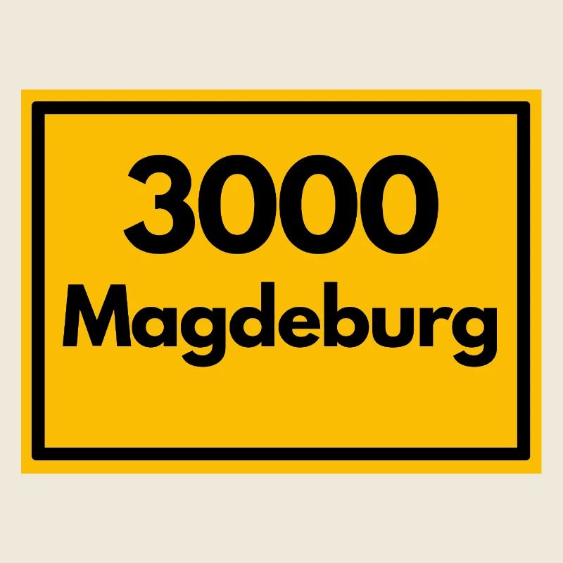 ANCIEN CODE POSTAL RETRO 3000 MAGDEBOURG OSTEN