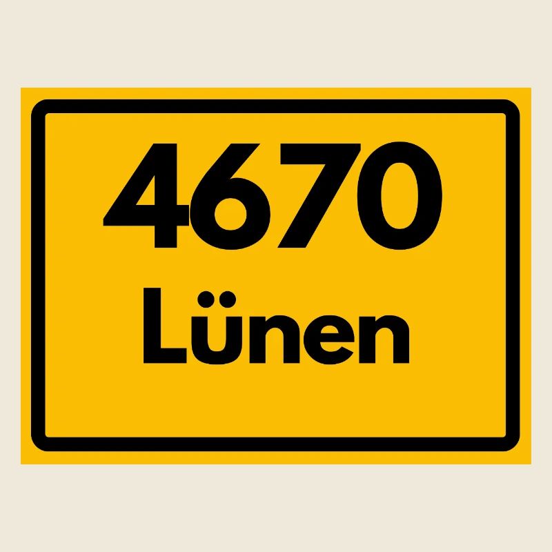 ALTE POSTLEITZAHL PLZ RETRO 4670 LÜNEN – NRW
