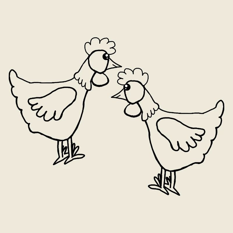 Hen Chicken Easter Kids
