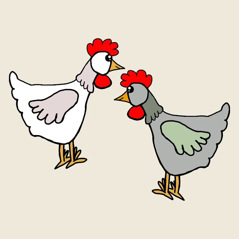  Hähne Huhn Hühner Kinder