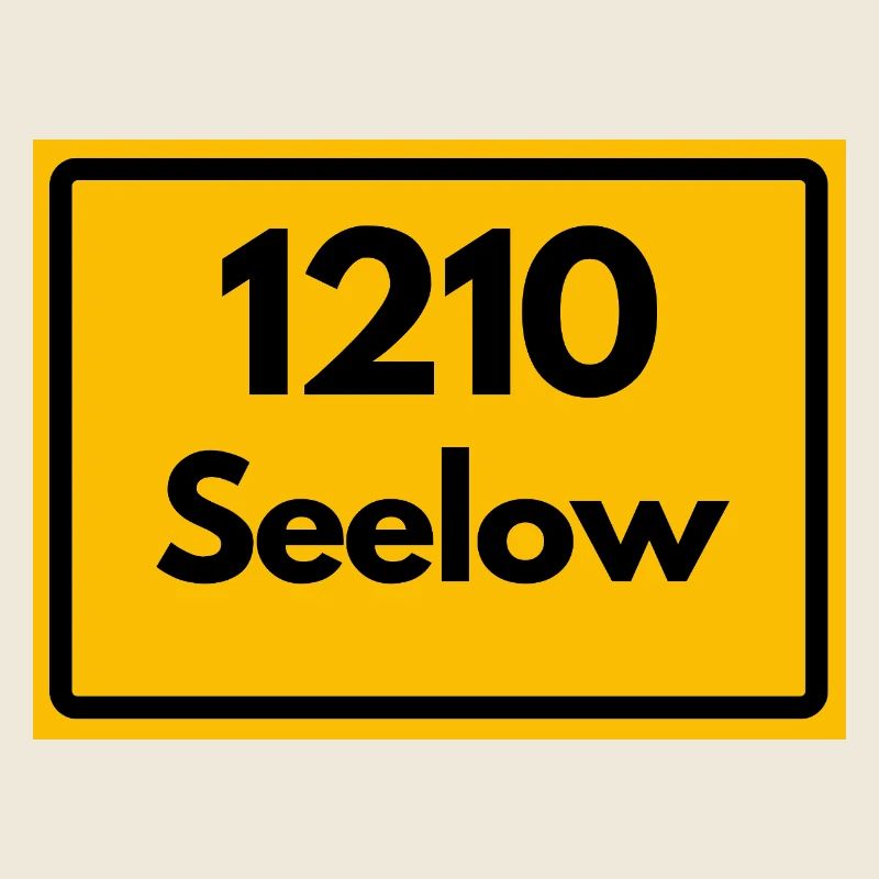 ANCIEN CODE POSTAL RETRO 1210 SEELOW HEIMAT