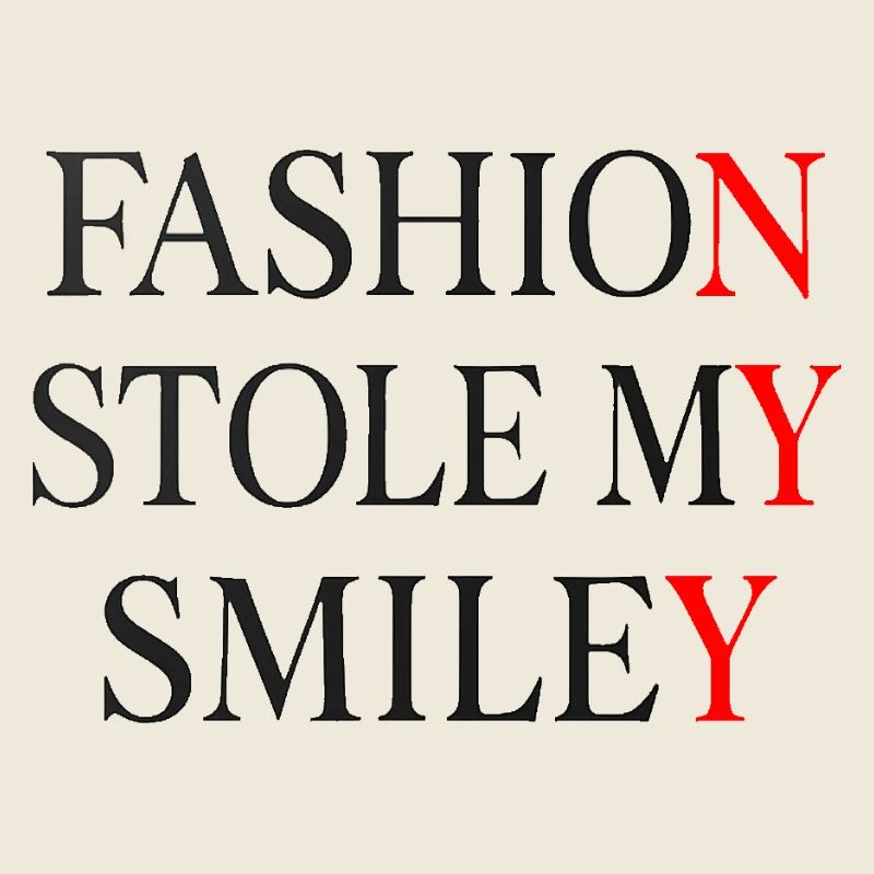 La mode a volé mon smiley