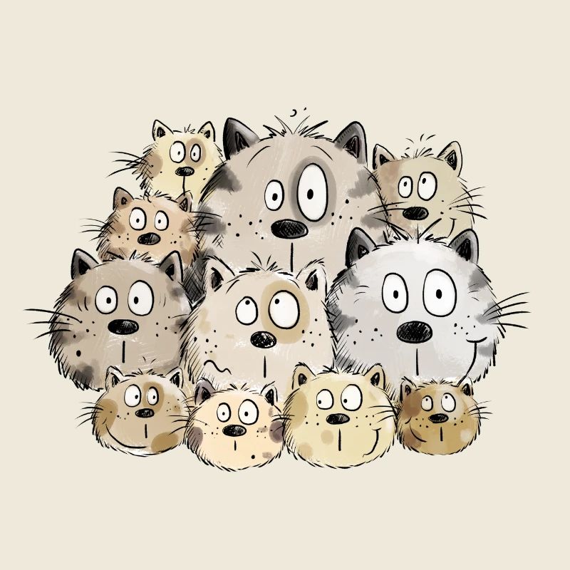 Chats drôles I chaton chat cadeau me manque