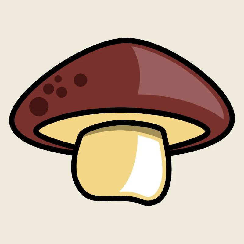Mushroom Mushroom Gift Idea Symbol