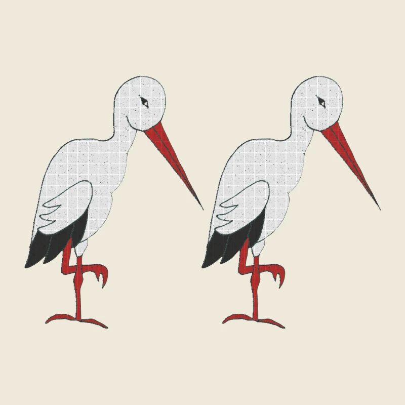 cigogne 2 fois