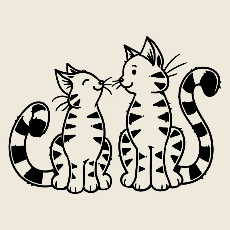 Cartoon Kitten