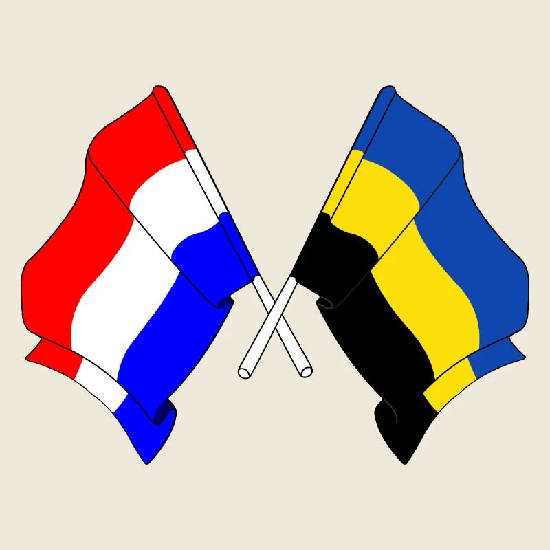 Drapeau Pays-Bas, Gueldre croisé