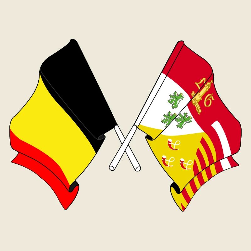 Drapeau de la Belgique, drapeau Liège