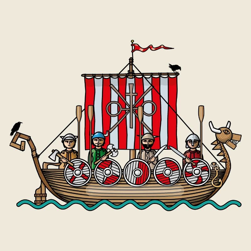 Wikinger auf hoher See