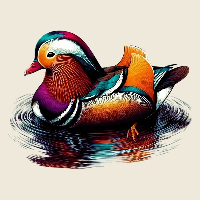 Mandarin duck