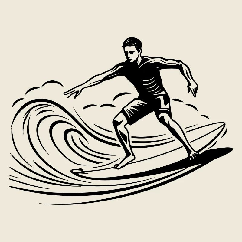 Surfeur Garçon