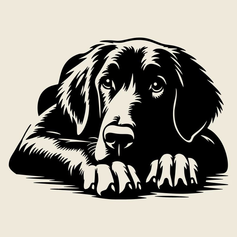 Retriever à poil plat