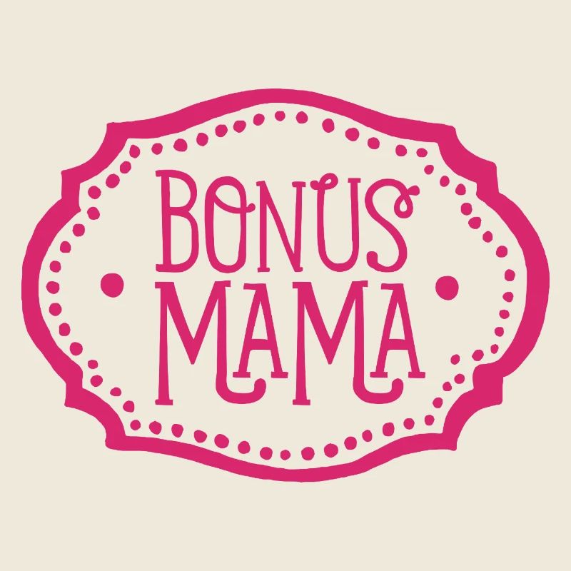 Bonus Mama Stiefmutter Geschenk Stiefmama pink