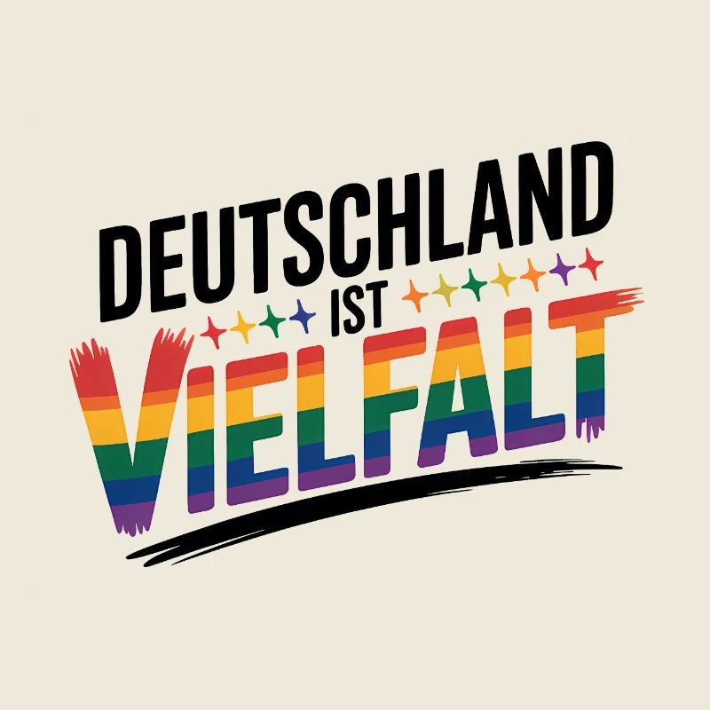 L’Allemagne, c’est la diversité - Logo Cool Pride