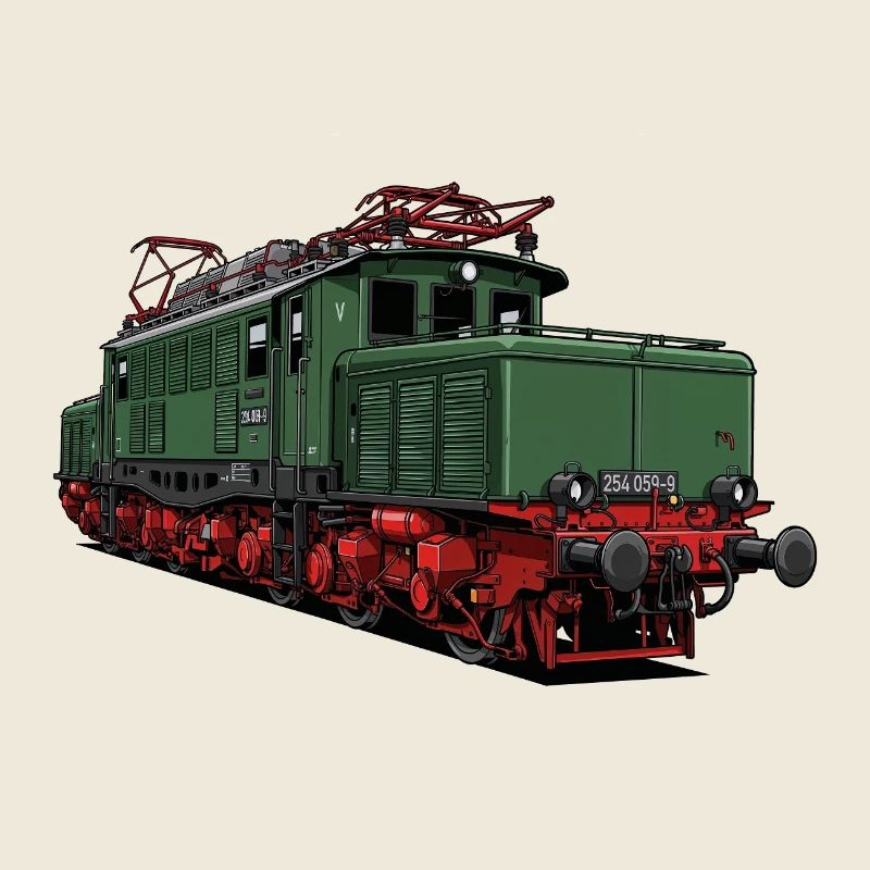 Locomotive électrique BR 254 de la DR