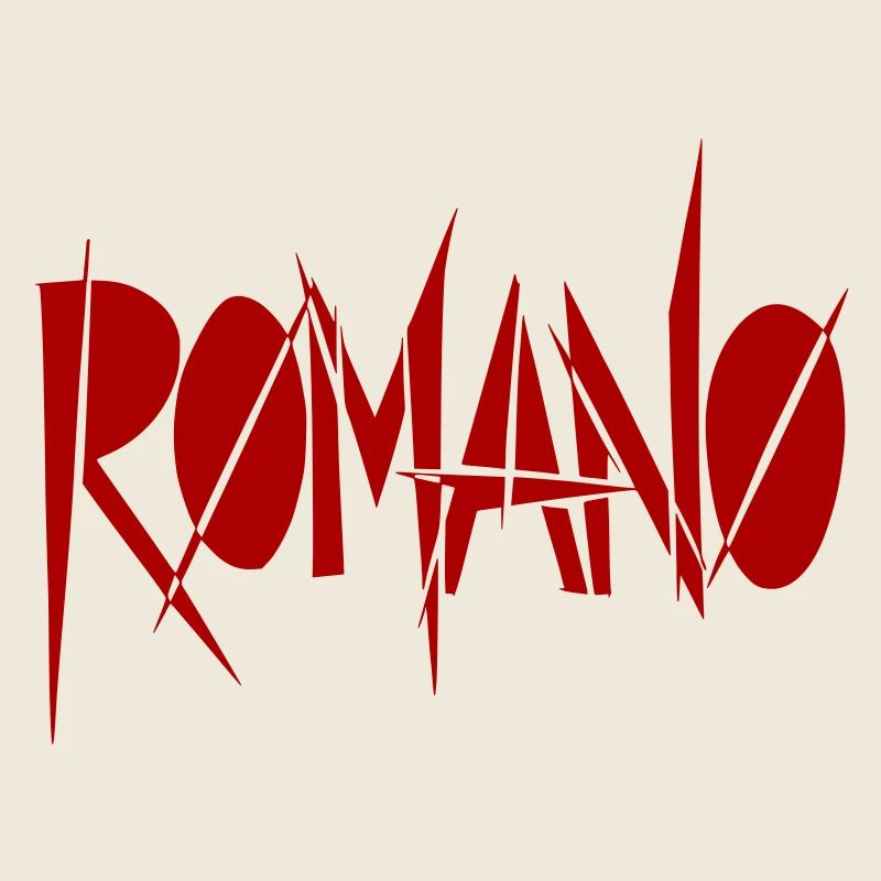 Romano Graffiti Schrift - Farbe variabel
