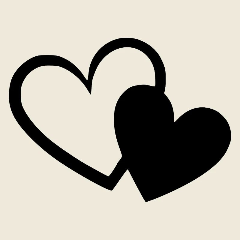 Saint-Valentin Cœur noir, St.valentin